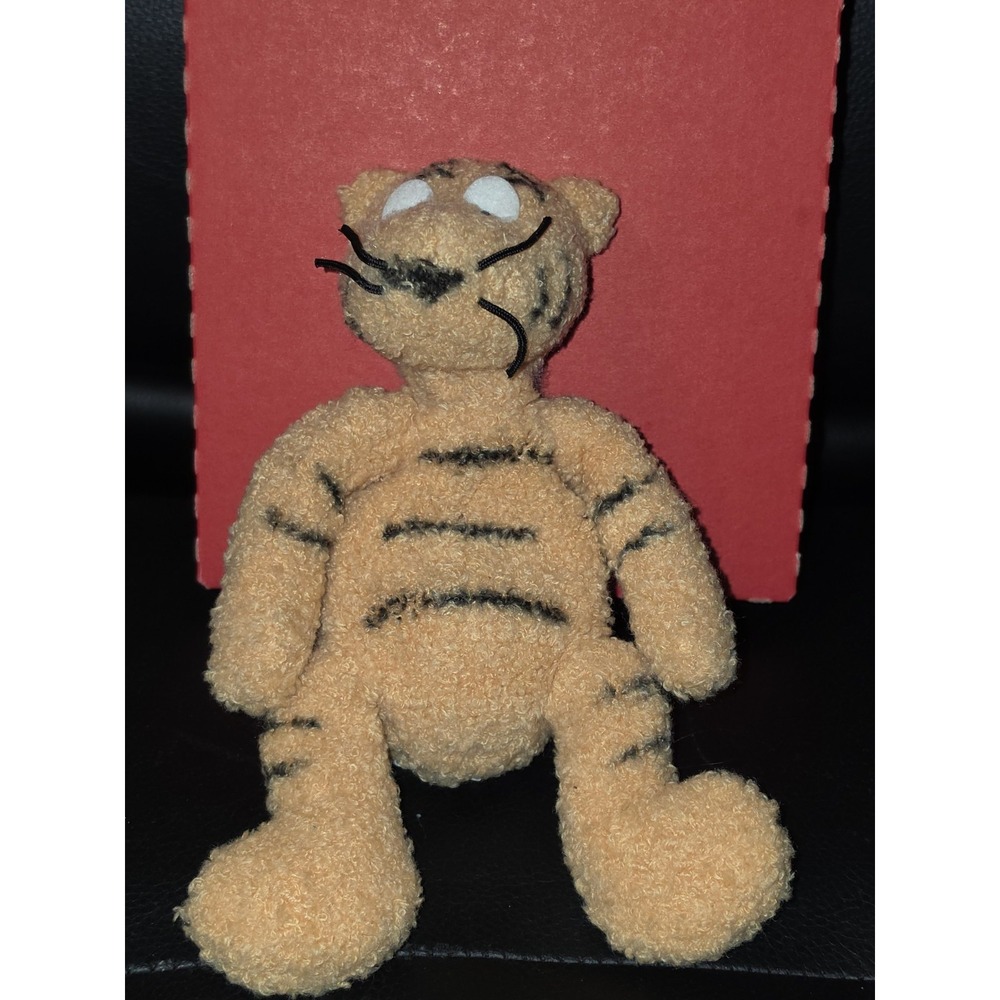 Disney Store Winnie the Pooh Classic Tigger 8" Bean Bag Stuffed Animal Toy